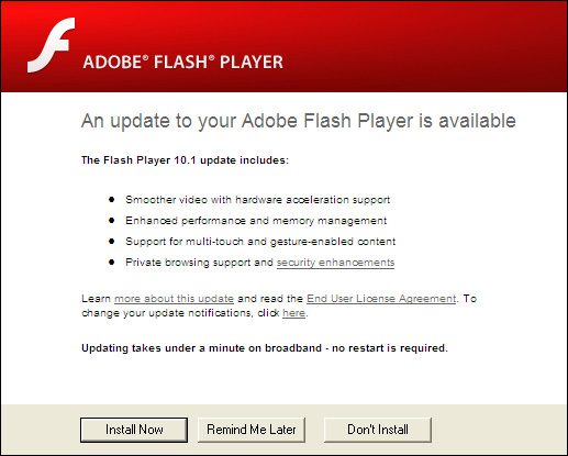 adobe flash player 8.0 android