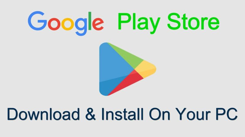 google play store download for pc windows 10
