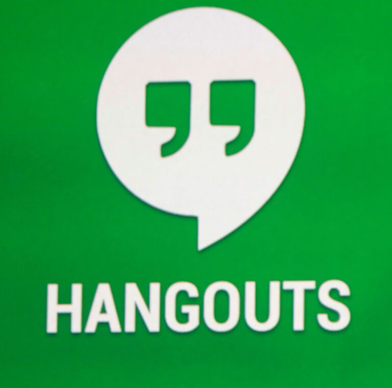 google hangouts chat window