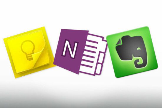 onenote vs evernote tags