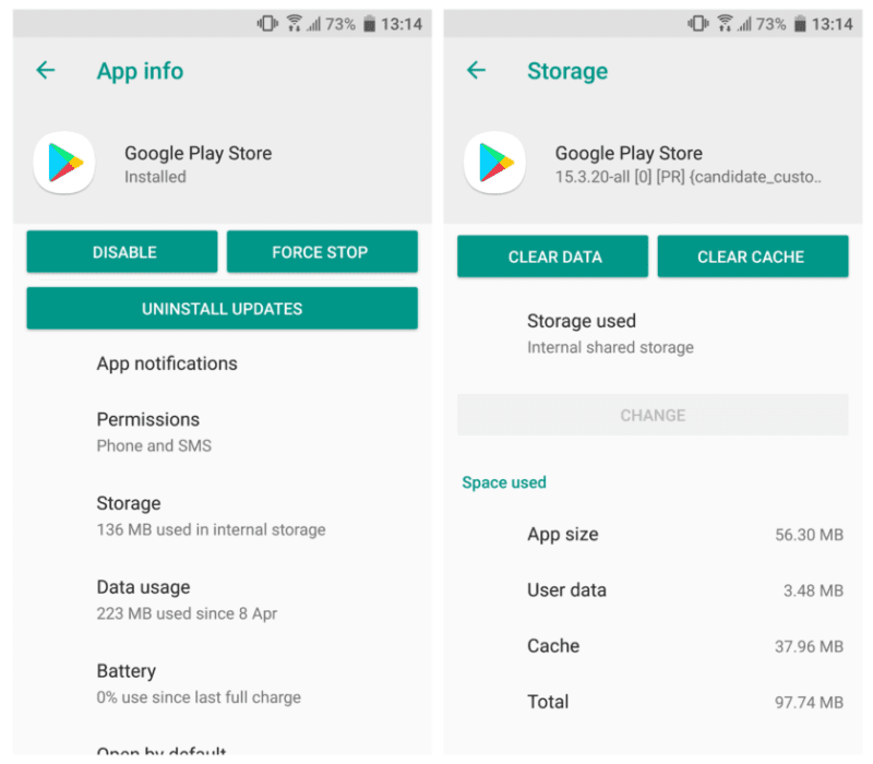 download google play apps not ing