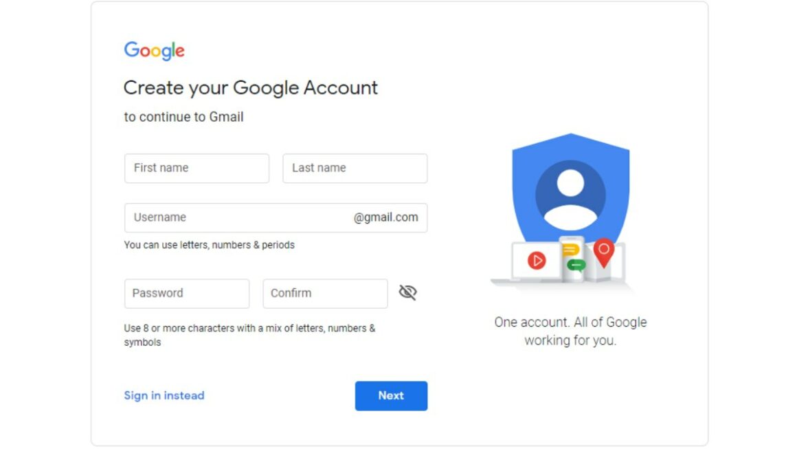 How to Create a Gmail Account – A Few Easy Steps for Creating Your ...