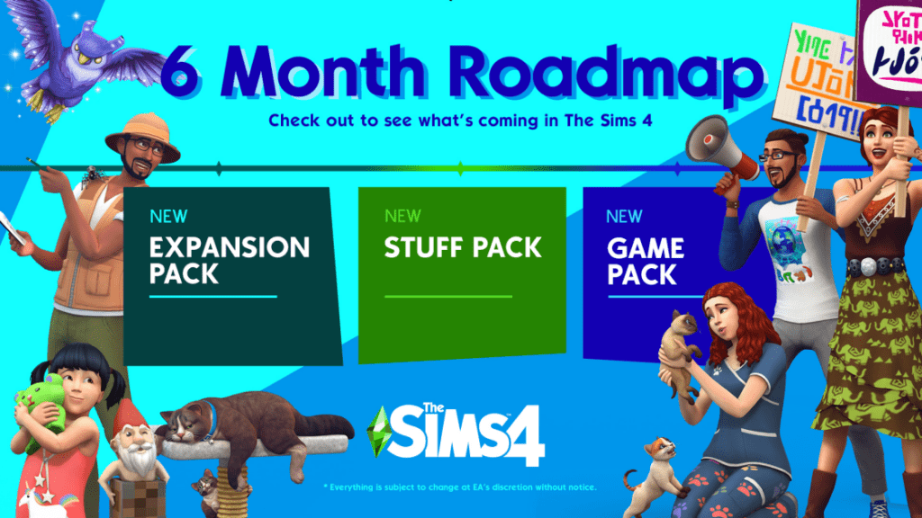 sims 4 expansions release date